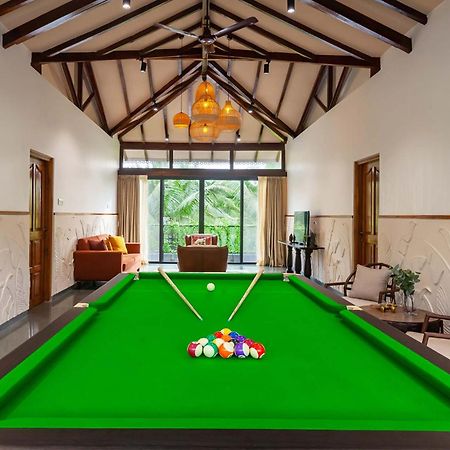 Villa Sereno By Stayvista - An Elegant And Entertaining Retreat Featuring A Swimming Pool, Outdoor Jacuzzi, Modern Interiors, And A Snooker Table Alībāg Εξωτερικό φωτογραφία