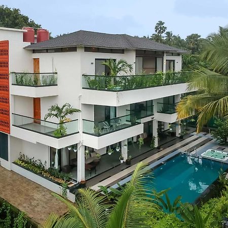 Villa Sereno By Stayvista - An Elegant And Entertaining Retreat Featuring A Swimming Pool, Outdoor Jacuzzi, Modern Interiors, And A Snooker Table Alībāg Εξωτερικό φωτογραφία